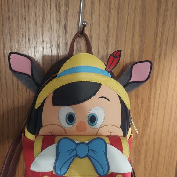 Disney Parks Pinocchio Loungefly Mini Backpack – Disney100 Magic Kingdom Movie - Picture 6 of 13